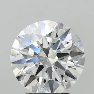 3.31 Carat Round F VVS2 Lab Diamond