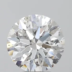3.51 Carat Round D SI1 Natural Diamond