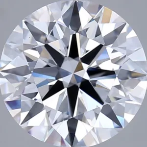 3.53 Carat Round E VVS2 Lab Diamond
