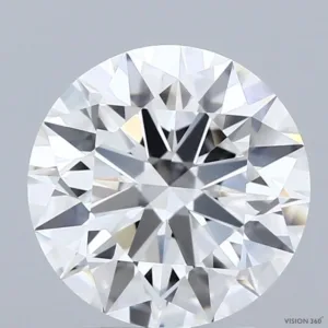 3.54 Carat Round F VVS2 Lab Diamond