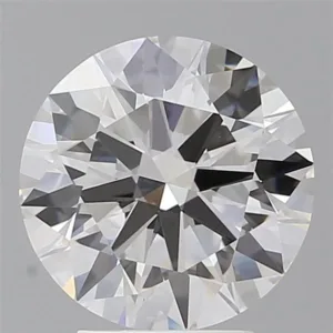 3.56 Carat Round F VVS2 Lab Diamond