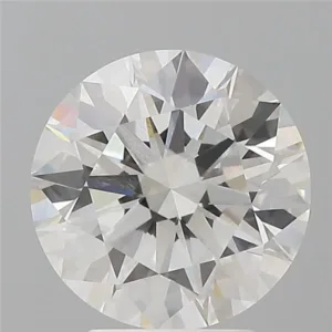 3.57 Carat Round F VVS2 Lab Diamond