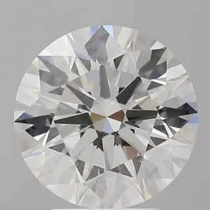 3.59 Carat Round F VVS2 Lab Diamond