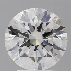 3.59 Carat Round F VVS2 Lab Diamond