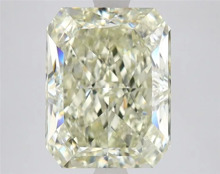 4.01 Carat Radiant Fancy Yellow VS2 Natural Diamond 1 4.01 Carat Radiant Fancy Yellow VS2 Natural Diamond