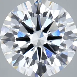 4.01 Carat Round F VVS2 Lab Diamond