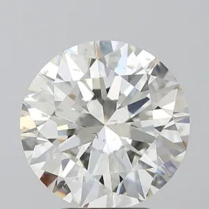 4.01 Carat Round J SI2 Natural Diamond