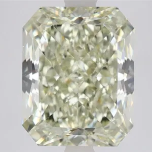 4.02 Carat Radiant Fancy Yellow VS1 Natural Diamond