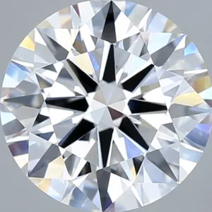 4.02 Carat Round F VVS2 Lab Diamond