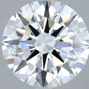 4.02 Carat Round F VVS2 Lab Diamond