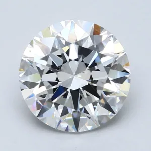 4.03 Carat Round F VS2 Natural Diamond