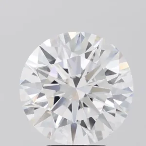 4.04 Carat Round E VVS2 Lab Diamond