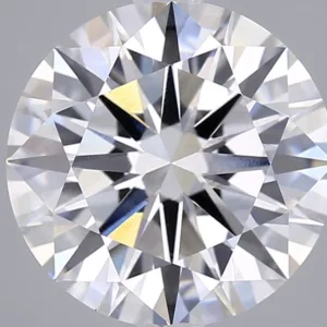 4.04 Carat Round G VVS2 Lab Diamond