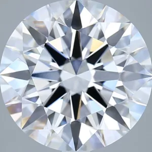4.05 Carat Round F VVS1 Lab Diamond