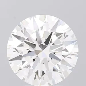 4.05 Carat Round F VVS2 Lab Diamond