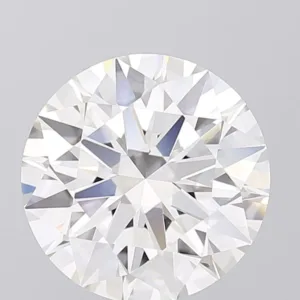 4.05 Carat Round F VVS2 Lab Diamond