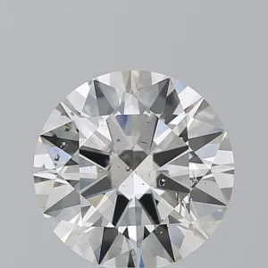 4.06 Carat Round I SI2 Natural Diamond