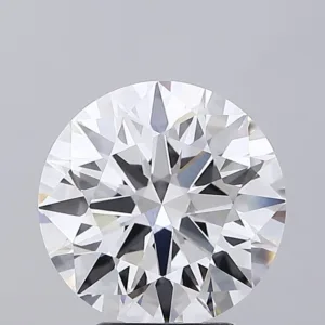 4.13 Carat Round E VVS2 Lab Diamond