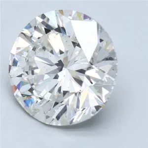 4.22 Carat Round F SI1 Natural Diamond