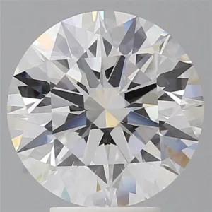 4.51 Carat Round F VVS2 Lab Diamond