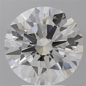 4.54 Carat Round F VVS2 Lab Diamond