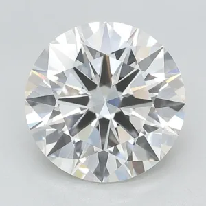 4.57 Carat Round F VVS2 Lab Diamond