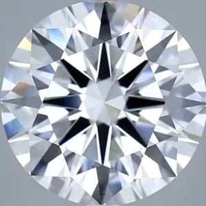 5 Carat Round F VVS2 Lab Diamond