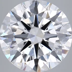 5.01 Carat Round F VVS2 Lab Diamond