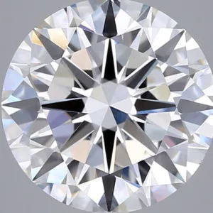 5.01 Carat Round F VVS2 Lab Diamond