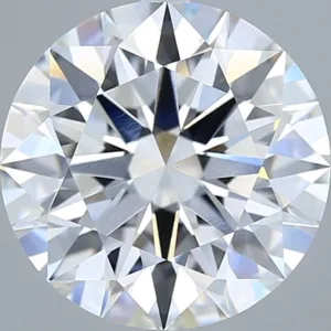 5.01 Carat Round F VVS2 Lab Diamond