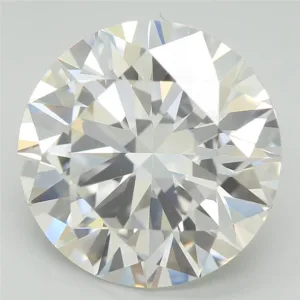 5.01 Carat Round F VVS2 Lab Diamond