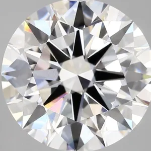 5.02 Carat Round D VVS2 Lab Diamond