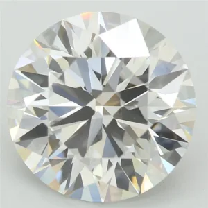 5.02 Carat Round F VVS2 Lab Diamond