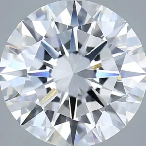 5.02 Carat Round F VVS2 Lab Diamond