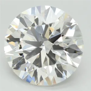 5.02 Carat Round F VVS2 Lab Diamond