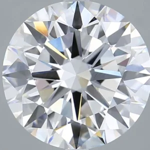 5.02 Carat Round F VVS2 Lab Diamond