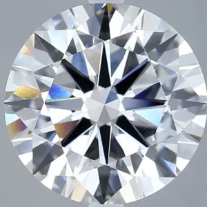 5.02 Carat Round G VVS2 Lab Diamond