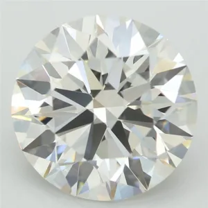 5.03 Carat Round F VVS2 Lab Diamond