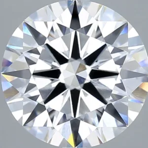 5.03 Carat Round F VVS2 Lab Diamond