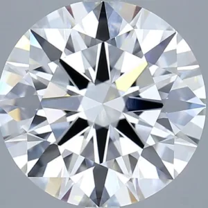 5.03 Carat Round F VVS2 Lab Diamond