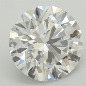 5.03 Carat Round F VVS2 Lab Diamond