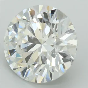 5.03 Carat Round F VVS2 Lab Diamond