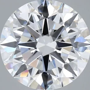 5.04 Carat Round F VVS2 Lab Diamond