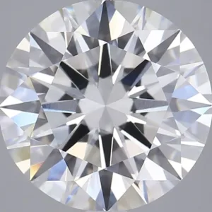 5.04 Carat Round F VVS2 Lab Diamond