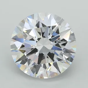5.05 Carat Round D VVS2 Lab Diamond