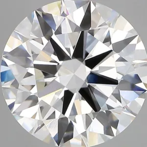 5.05 Carat Round D VVS2 Lab Diamond