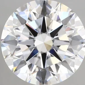 5.05 Carat Round D VVS2 Lab Diamond