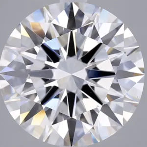 5.05 Carat Round F VVS2 Lab Diamond