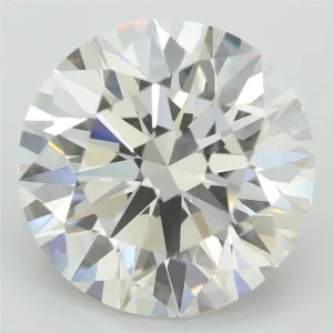 5.05 Carat Round F VVS2 Lab Diamond