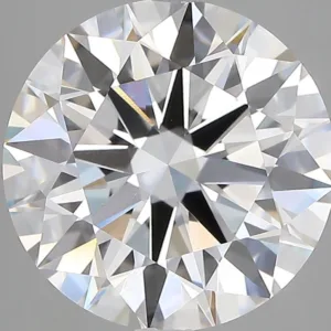 5.06 Carat Round D VVS2 Lab Diamond